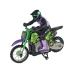 Remote Controlled Crossbike 1:18 2.4G Purple 15 km/h