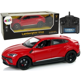 Car R/C 1:24 Lamborghini Urus Red 2.4 G Lights