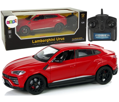 Car R/C 1:24 Lamborghini Urus Red 2.4 G Lights