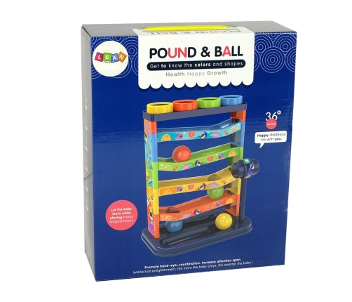 Colourful Ball Slide Educational Rattle