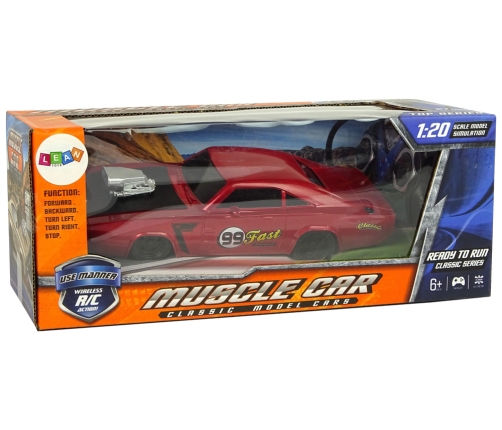 Car R/C Sports Sticker 1:20 Red Pilot