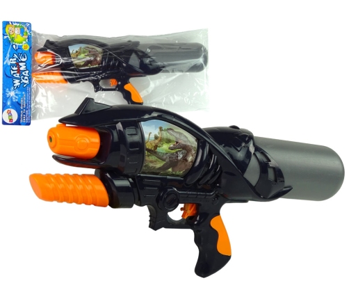 Water Gun Garden Gun Black and Grey Dinosaurs 1100ml