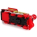 Christmas Locomotive Lights Sound Red Battery Operated