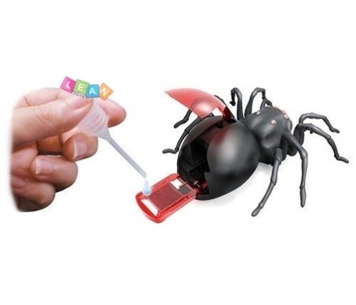 Creative Saltwater Powered Spider Kit DIY Black