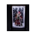 Christmas Decoration Lantern with Santa White Carols Lights