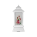 Christmas Decoration Lantern with Santa White Carols Lights