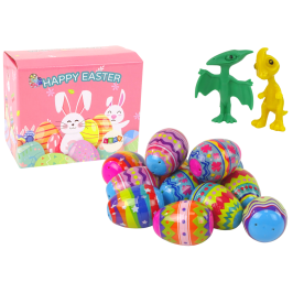Easter Toy Pack Easter Eggs Figure Dinosaur 12 Pieces