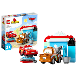 LEGO DUPLO DISNEY TM Lightning McQueen and Mater Car Wash 10996