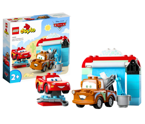 LEGO DUPLO DISNEY TM Lightning McQueen and Mater Car Wash 10996