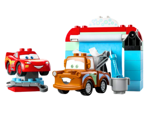 LEGO DUPLO DISNEY TM Lightning McQueen and Mater Car Wash 10996