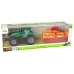 Green Tractor with Orange Cultivator for Kids