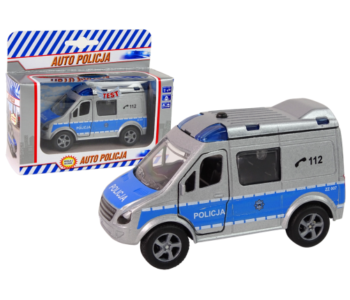 Metal Van Police Car Polish Returns HKG087