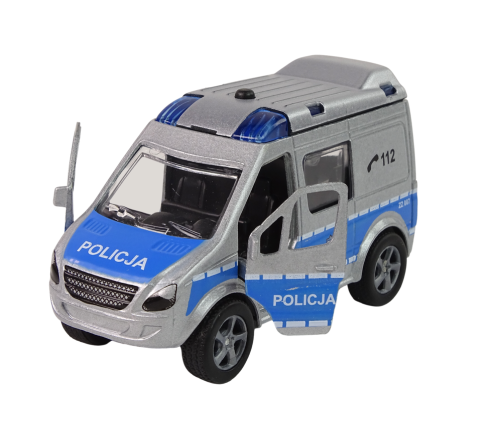 Metal Van Police Car Polish Returns HKG087