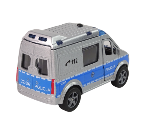 Metal Van Police Car Polish Returns HKG087