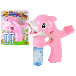 Dolphin Pink Soap Bubble Machine