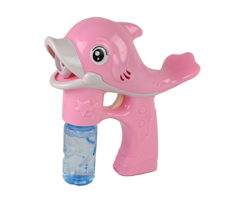 Dolphin Pink Soap Bubble Machine