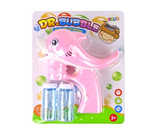 Dolphin Pink Soap Bubble Machine