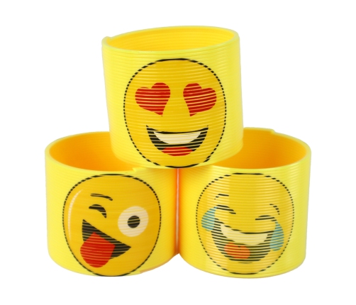 Iconic Spring Yellow Emoji Spring Relaxation 6CM