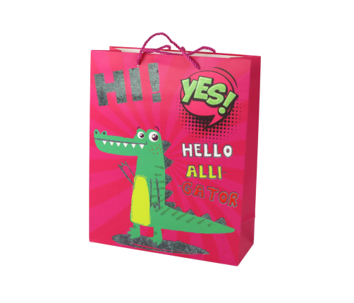 Pink Paper Gift Bag 41.5cm x 30cm x 12cm