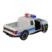 Off-Road Vehicle Police Gray Opening Door Sound Light