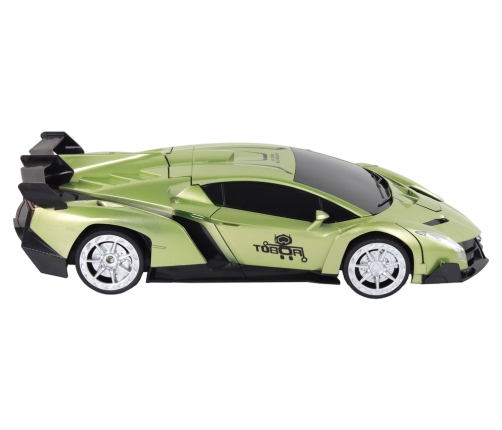 Car-Robot Transformation R/C 1:10 Green Gesture Control