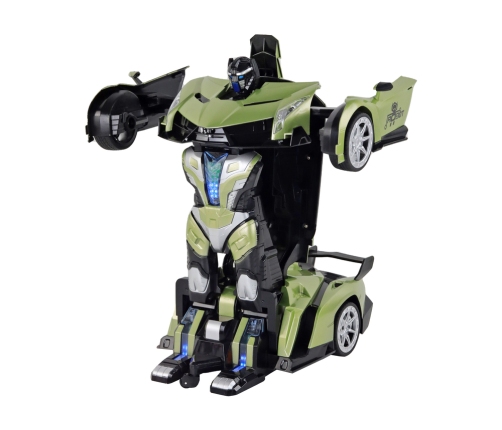 Car-Robot Transformation R/C 1:10 Green Gesture Control