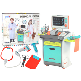 Little Doctor Set Medical Trolley X-ray ECG Accessories