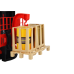 Red Forklift 1:16 Moving Forks Sounds Lights