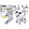 Remote Controlled Interactive Robot Dog Dancing Follows Commands Golden