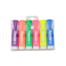 Highlighter Pen Set Pastel Colors 6pcs.