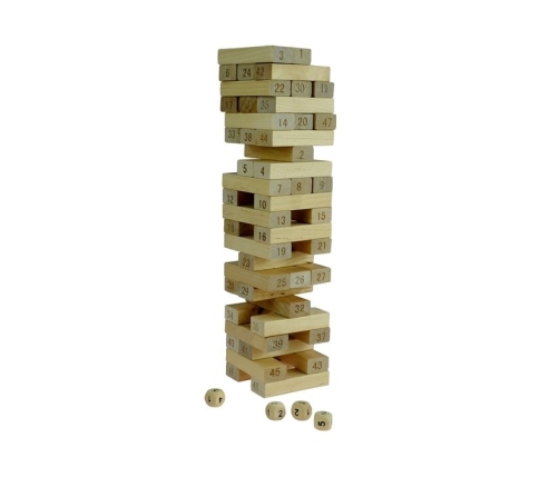 Jenga Game Wooden Tower Don't Destroy!