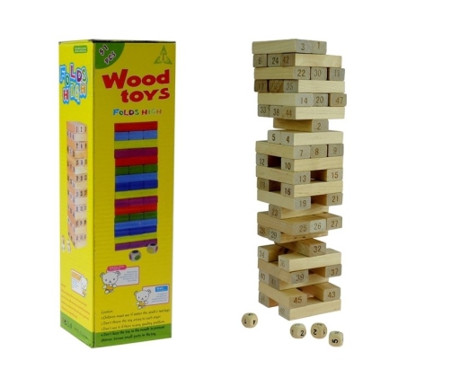 Jenga Game Wooden Tower Don't Destroy!