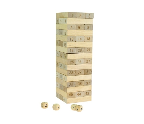 Jenga Game Wooden Tower Don't Destroy!