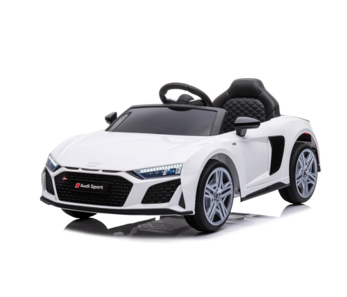 Elektriskā sporta automašīna bērniem Audi R8 Lift A300 White