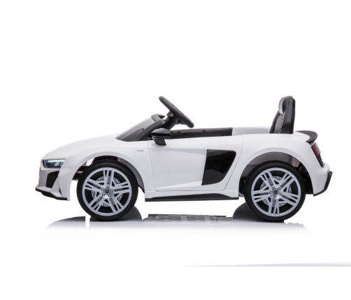 Elektriskā sporta automašīna bērniem Audi R8 Lift A300 White