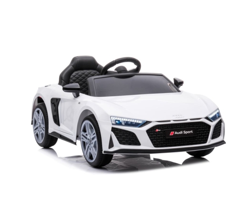 Elektriskā sporta automašīna bērniem Audi R8 Lift A300 White