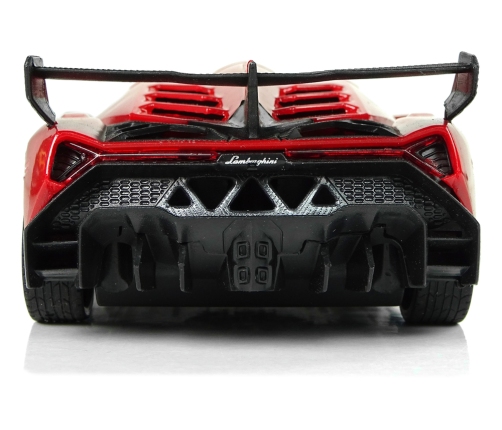 Radiovadāmā mašīna ar pulti Lamborghini Veneno Red