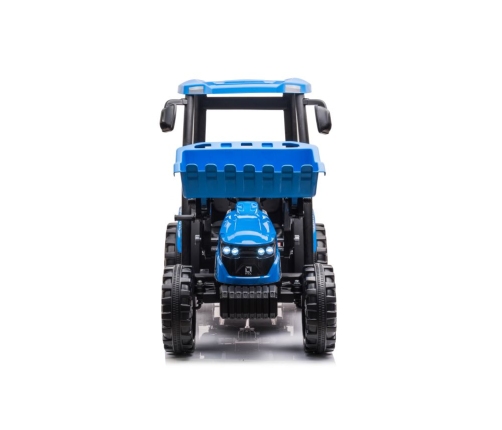 Battery-operated tractor with trailer Hercules Blue 24V