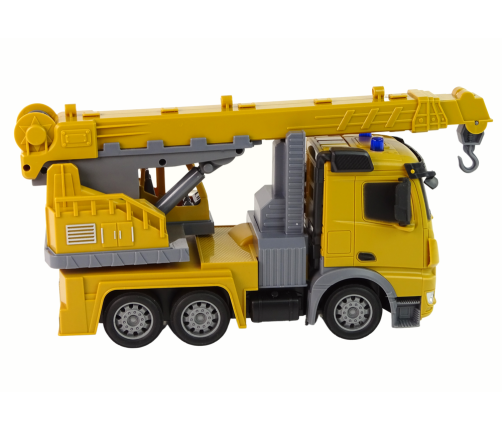 Crane Construction Vehicle 2.4G R/C Yellow 1:12