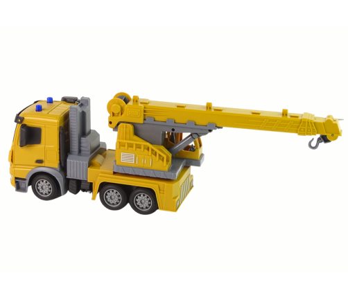 Crane Construction Vehicle 2.4G R/C Yellow 1:12