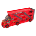 Large 3-storey truck trailer Heavy Duty Truck With extendable Car Launching Ramp