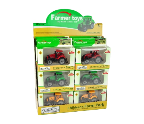 Farm Vehicle Tractor Farm Big Wheels 3 Colors