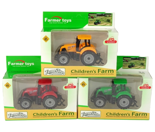 Farm Vehicle Tractor Farm Big Wheels 3 Colors