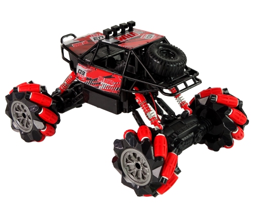 Remote-controlled off-road car R/C 1:14 Red