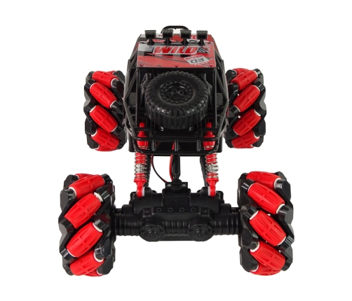 Remote-controlled off-road car R/C 1:14 Red