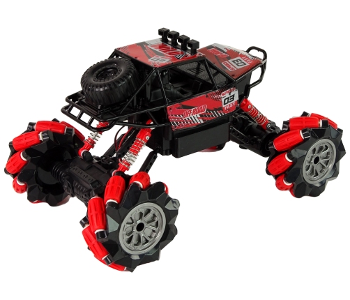 Remote-controlled off-road car R/C 1:14 Red