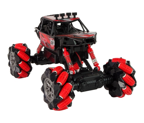 Remote-controlled off-road car R/C 1:14 Red