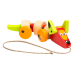 Wooden Dachshund Dog on a string Pull Toy 13623