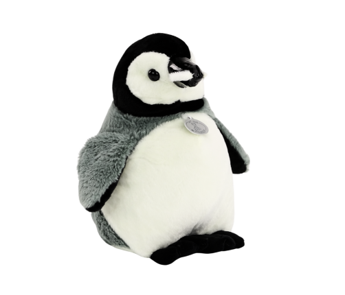 Penguin Mascot Plush Cuddly Plush Gray 22 cm