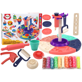 Playdough Set Kitchen Squeezer Chef Accessories